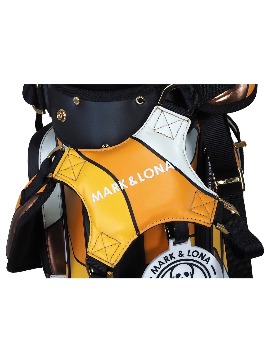 MARK&LONA - MILO Stand Golf Bag | キャディバッグ | オレンジ | ユニ